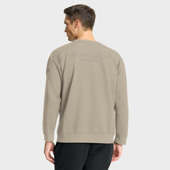 NHL Washington Capitals Fanatics Authentic Pro Road Tri-Blend Sweatshirt - Tan