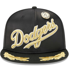 Los Angeles Dodgers New Era 2025 59FIFTY Day Gold Leaf 59FIFTY Fitted Hat - Black Hats