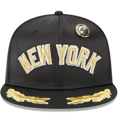 New York Yankees New Era 2025 59FIFTY Day Gold Leaf 59FIFTY Fitted Hat - Black Hats