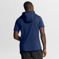 NHL Toronto Maple Leafs Fanatics Authentic Pro Road Short Sleeve Hoodie - Navy