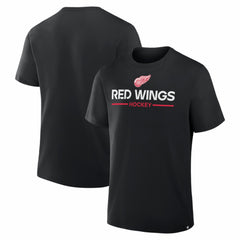 NHL Detroit Red Wings Fanatics Authentic Pro Primary T-Shirt - Black