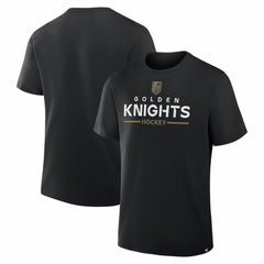 NHL Vegas Golden Knights Fanatics Authentic Pro Primary T-Shirt - Black