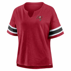 Tampa Bay Buccaneers Women's Redzone Curl Route T-Shirt Red