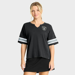 Las Vegas Raiders Women's Redzone Curl Route T-Shirt Black