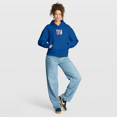 New York Giants Women's Eligible Receiver Legacy Pullover Hoodie Royal
