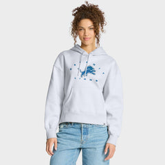 Detroit Lions Women's Eligible Receiver Legacy Pullover Hoodie White