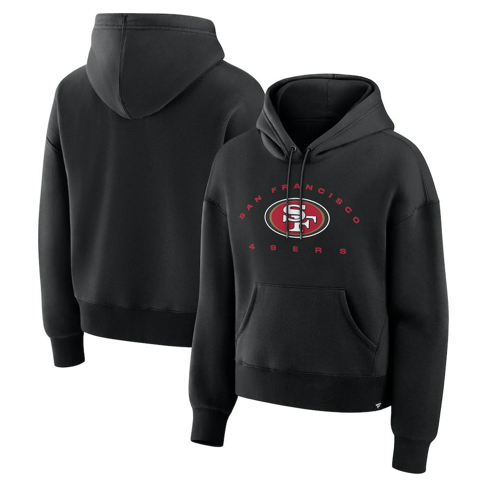 San Francisco 49ers Women's Eligible Receiver Legacy Pullover Hoodie Black