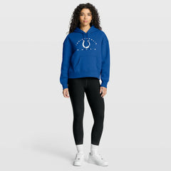 Indianapolis Colts Women's Eligible Receiver Legacy Pullover Hoodie Royal