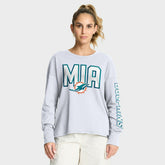 Miami Dolphins Women's Hometown Legacy Long Sleeve T-Shirt White