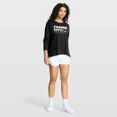 Baltimore Ravens Women's Hometown Legacy Long Sleeve T-Shirt Black