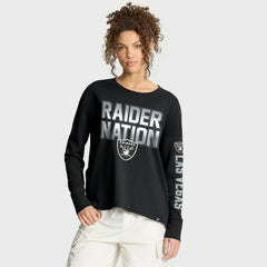 Las Vegas Raiders Women's Hometown Legacy Long Sleeve T-Shirt Black