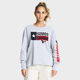 Houston Texans Women's Hometown Legacy Long Sleeve T-Shirt White
