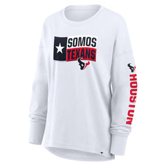 Houston Texans Women's Hometown Legacy Long Sleeve T-Shirt White