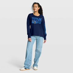 Tennessee Titans Women's Hometown Legacy Long Sleeve T-Shirt Navy