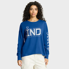 Indianapolis Colts Women's Hometown Legacy Long Sleeve T-Shirt Royal