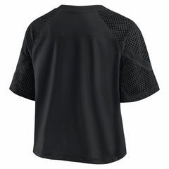 NFL Kansas City Chiefs Women's Oversized Raglan V-Neck Blackout Fashion Jersey cheap