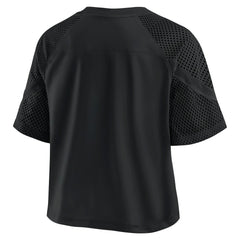 NFL Baltimore Ravens Women's Oversized Raglan V-Neck Blackout Fashion Jersey online