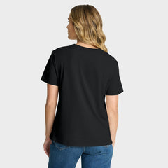 Detroit Lions Women's Blackout Kneel Down Legacy T-Shirt Black
