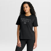 Cincinnati Bengals Women's Blackout Kneel Down Legacy T-Shirt Black