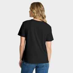 San Francisco 49ers Women's Blackout Kneel Down Legacy T-Shirt Black