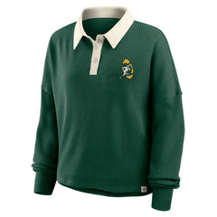 Green Bay Packers Women's Oversized Hometown Premium Thermal Long Sleeve Shirt Green