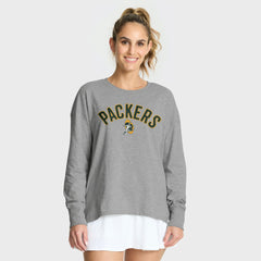 Green Bay Packers Women's Hometown Legacy Long Sleeve T-Shirt Heather Gray