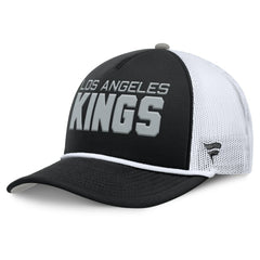 NHL Los Angeles Kings Fanatics Authentic Pro Rink A-Frame Adjustable Hat - Black/White