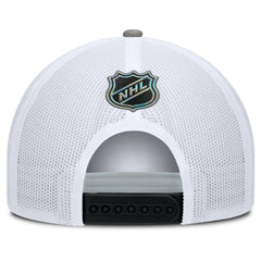 NHL Los Angeles Kings Fanatics Authentic Pro Rink A-Frame Adjustable Hat - Black/White