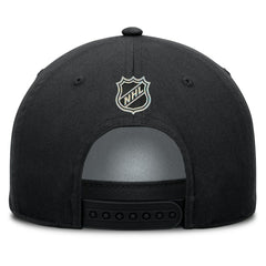 NHL Pittsburgh Penguins Fanatics Authentic Pro Rink Roper A-Frame Adjustable Hat - Black