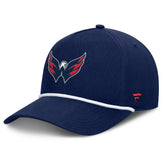 NHL Washington Capitals Fanatics Authentic Pro Rink Roper A-Frame Adjustable Hat - Navy