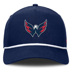 NHL Washington Capitals Fanatics Authentic Pro Rink Roper A-Frame Adjustable Hat - Navy