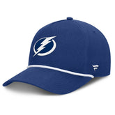 NHL Tampa Bay Lightning Fanatics Authentic Pro Rink Roper A-Frame Adjustable Hat - Blue