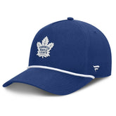 NHL Toronto Maple Leafs Fanatics Authentic Pro Rink Roper A-Frame Adjustable Hat - Blue