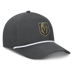 NHL Vegas Golden Knights Fanatics Authentic Pro Rink Roper A-Frame Adjustable Hat - Charcoal