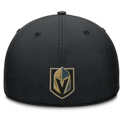 NHL Vegas Golden Knights Fanatics Authentic Pro Rink Team Code Flex Hat - Black/Charcoal