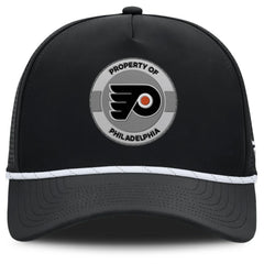 NHL Philadelphia Flyers Fanatics Authentic Pro Rink Adjustable Hat - Black