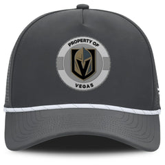 NHL Vegas Golden Knights Fanatics Authentic Pro Rink Adjustable Hat - Charcoal