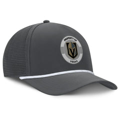 NHL Vegas Golden Knights Fanatics Authentic Pro Rink Adjustable Hat - Charcoal