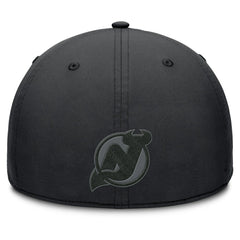 NHL New Jersey Devils Fanatics Authentic Pro Road Team Code Flex Hat - Black