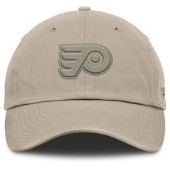 NHL Philadelphia Flyers Fanatics Authentic Pro Road Adjustable Hat - Tan