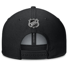 NHL Pittsburgh Penguins Fanatics Authentic Pro Rink Lockup Snapback Hat - Black