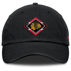 NHL Chicago Blackhawks Fanatics Women's Authentic Pro Rink Adjustable Hat - Black