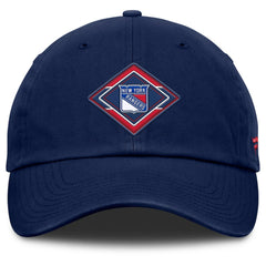 NHL New York Rangers Fanatics Women's Authentic Pro Rink Adjustable Hat - Navy