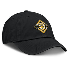 NHL Boston Bruins Fanatics Women's Authentic Pro Rink Adjustable Hat - Black