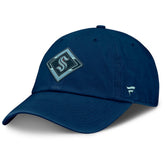 NHL Seattle Kraken Fanatics Women's Authentic Pro Rink Adjustable Hat - Deep Sea Blue