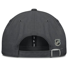 NHL Vegas Golden Knights Fanatics Women's Authentic Pro Rink Adjustable Hat - Charcoal