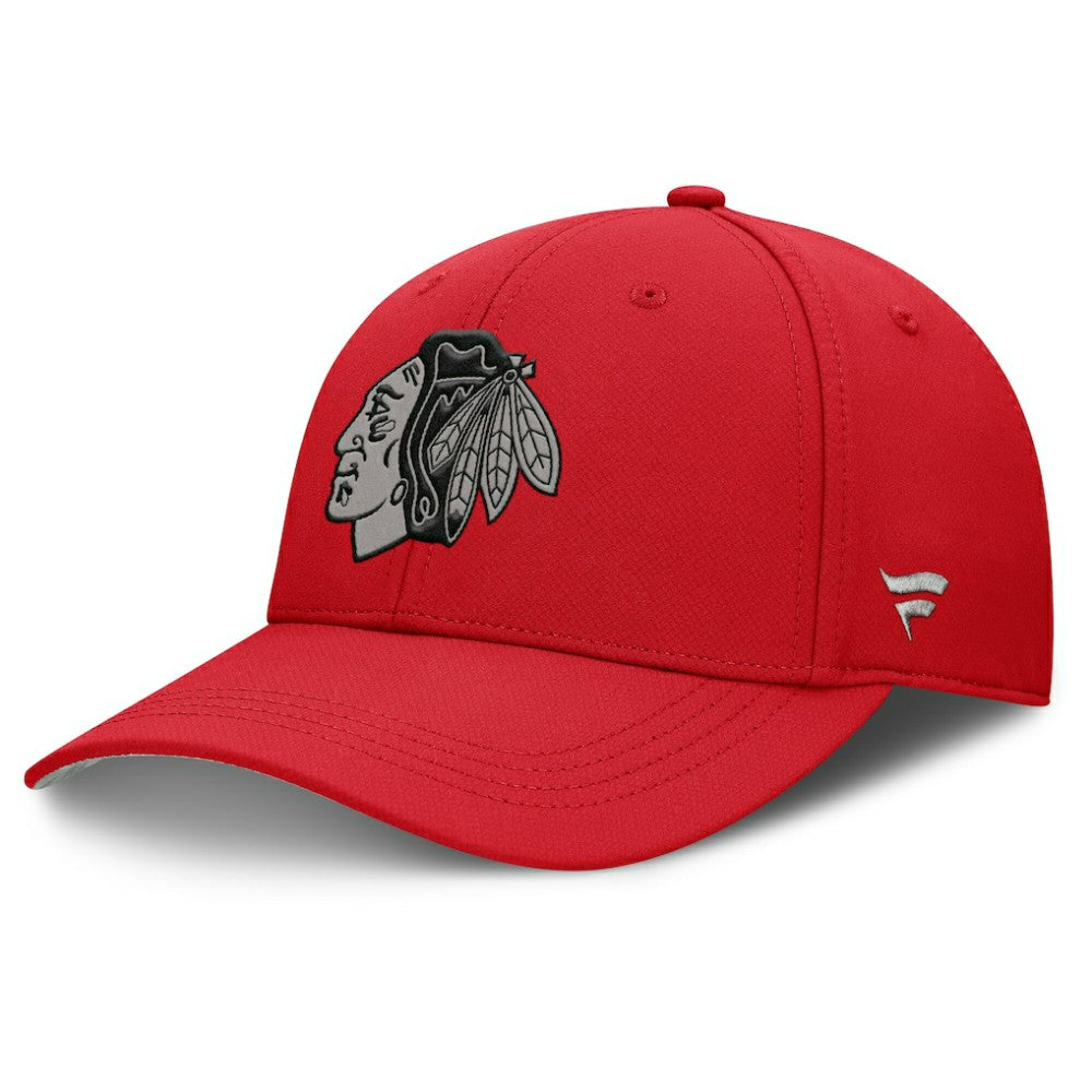 NHL Chicago Blackhawks Fanatics Homage Adjustable Hat - Red