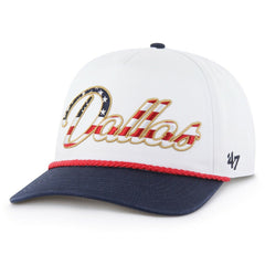 Dallas Cowboys '47 Patriotic Overhand Hitch Adjustable Hat White
