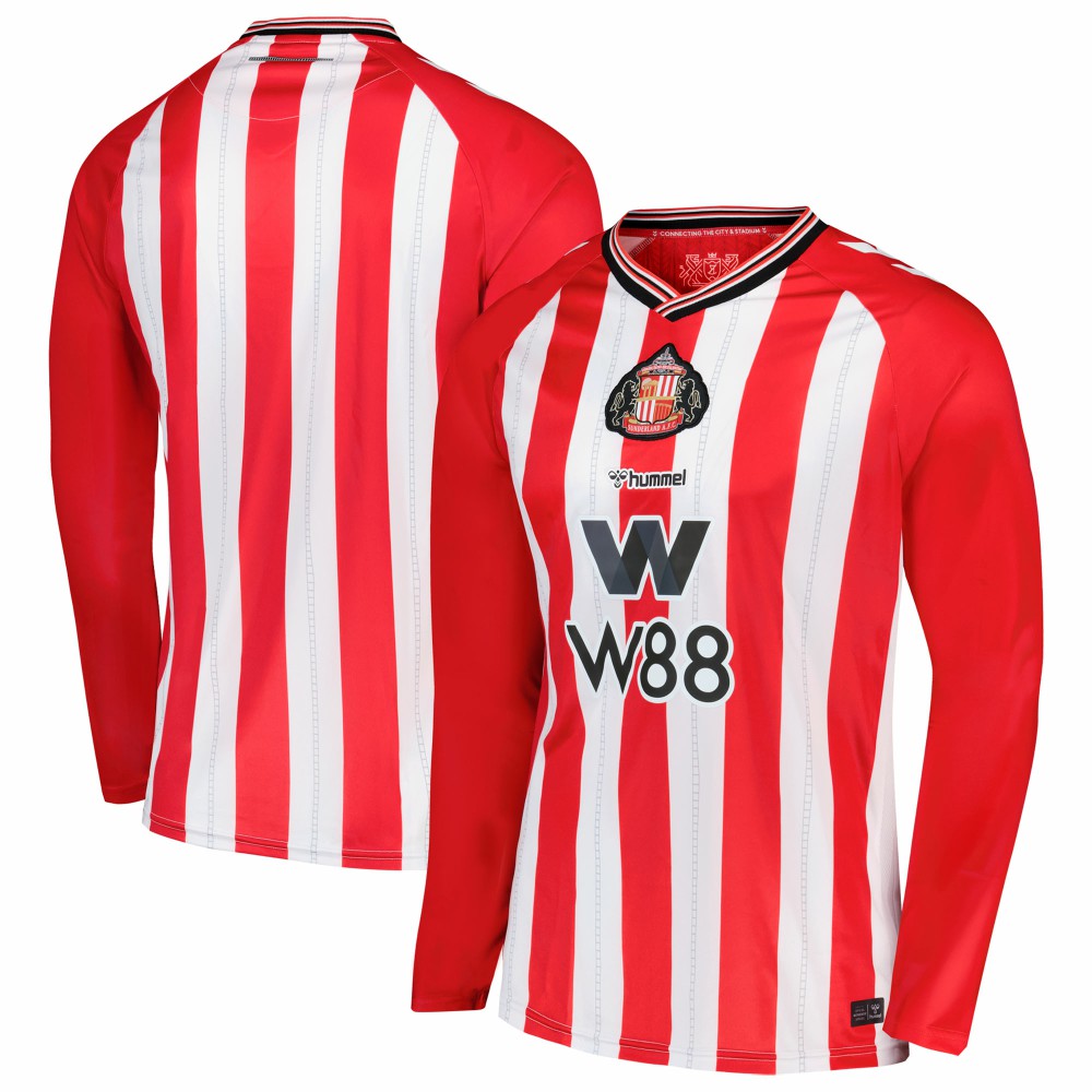 Sunderland Hummel Home Shirt 2025-26 Long Sleeve sale