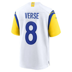 NFL Jared Verse Los Angeles Rams Game Jersey - White